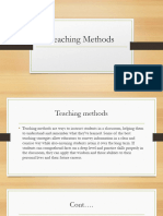 Teaching Methods