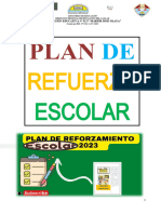 Nuevo Plan de Reforzamiento de Aula 2023