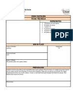 Ficha Tecnica Pasteleria 2 Semestre