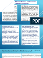 Difference of Flash Point and Ignition Temperature, Flammable & Combustible, Water & Oil Boiling Point