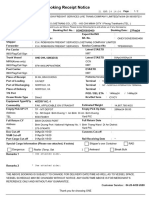 One Booking Format