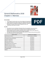 Year 11 Matrices Notes 2018 v1.1 Pwe