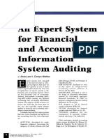 An Expert System For Financial and Accou