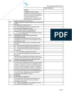 ISO 14001 Audit Criteria