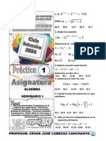 Seminario Algebra Nro. 01 - 06 Semanas Area Iii-Iv y V