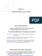 ENIE 255 CH 4 - Nominal and Effective Interest Rates