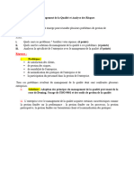 Révisions-Questions - Reponses Management de La Qualité