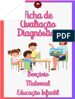 Fichas de Avaliação Diagnóstica para A Educação Infantil