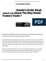 What Does Oanda's Order Book Teach Us About The Way Retail Traders Trade - Forex Mentor Online