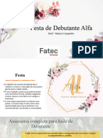 Festa de Debutante Alfa 3