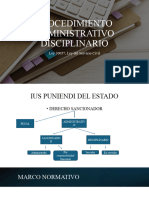 Sesión I - Procedimiento Administrativo Disciplinario