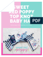 Top Knot Baby Hat