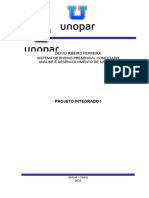 Portfolio Individual - Projeto Integrado I - Deivid Ribeiro Ferreira