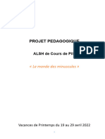 Cours de Pile PP Printemps 2022