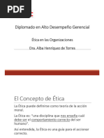 Ética en Las Organiizaciones I