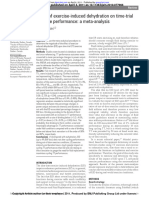 Goulet, 2011 - Effect of Exercise-Induced Dehydration On Time-Trial Exercise Performance. A Meta-Analysis