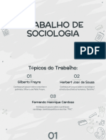 Trabalho de Sociologia