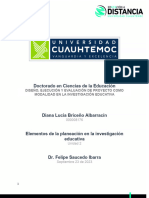 Act - 2.2 - Elementos de La Planeación en La Investigación Educativa - Briceno - Diana