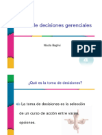 Toma de Decisiones Gerenciales Toma de D