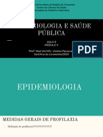 EPIDEMIOLOGIA E SAÚDE PÚBLICA Aula 5