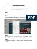 Formas y Cuadros de Texto