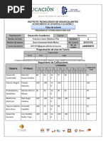 3° Seguimiento de Calificaciones