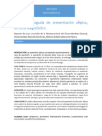 Caso Clinico de Apendicitis en Español