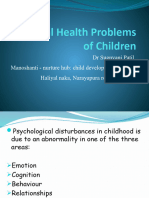 Mental Health Problems of Children 1