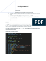 Assignment 6