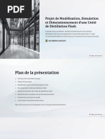 Projet de Modelisation Simulation Et Dimensionnement Dune Unite de Distillation Flash