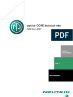 Optical Con Field Assembly - Technical Info v1.0