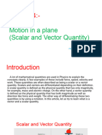 Motion in A Plane 6