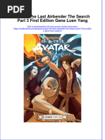 Full Chapter Avatar The Last Airbender The Search Part 3 First Edition Gene Luen Yang 3 PDF