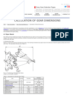 Calculation of Gear Dimensions - KHK