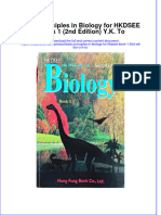 Full Chapter Basic Principles in Biology For Hkdsee Book 1 2Nd Edition Y K To PDF