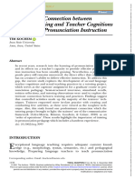 Kochem (2021) TESOL Quarterly Exploring The Connection Between Teacher Training and Teacher Cognitions Related To L2