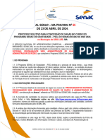 Edital PSG N 55 Diversos Cursos 1