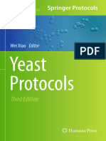 Yeast Protocols: Third Edition