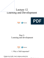 Lecture 12 - Training and Development (Part 3)