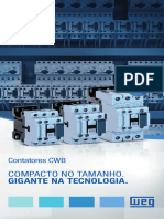 WEG Contatores CWB Folder 50043229 Catalogo Portugues BR