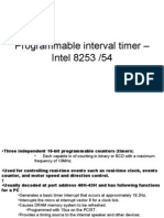 Programmable Interval Timer 8253 or 8254