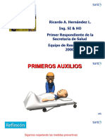 Primeros Auxilios Prevención PEC RAHL