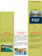 Plantilla de Triptico en Word