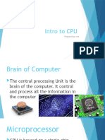 Parts of Cpu