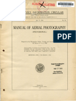 Manual of Aerial Photography (15 July 1920)