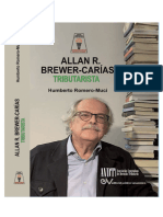 ALLAN BREWER CARIAS TRIBUTARISTA Editor 2023