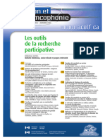 Les Outils de La Recherche Participative: Volume Xxxv:2 - Automne 2007