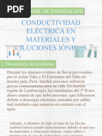 Informe de Indagación CONDUCTIVIDAD ELECTRICA