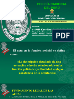 Curso de Redaccion de Documentos en Flagrancia