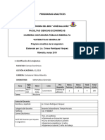 Programa Anal. Matematica General 2019